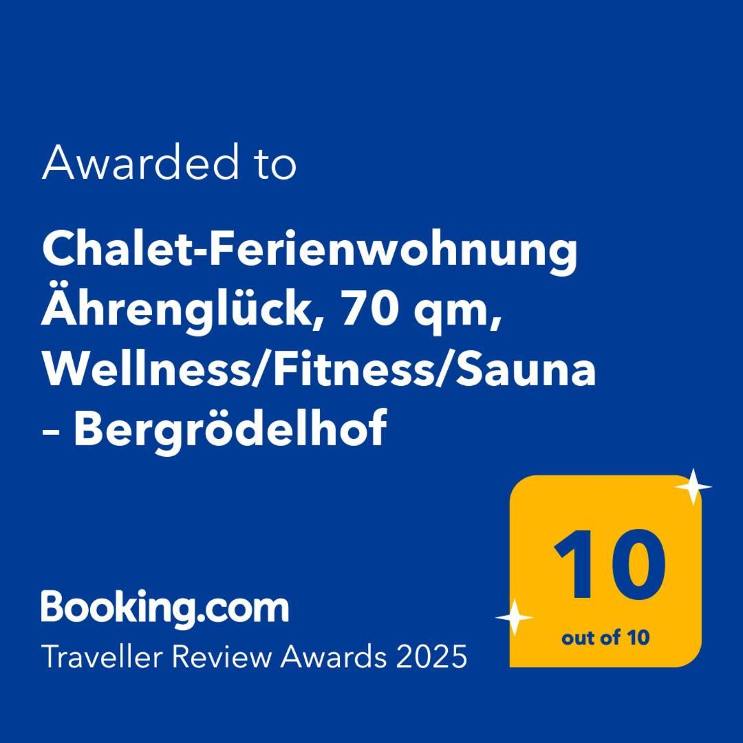Chalet-Ferienwohnung Aehrenglueck, 70 Qm, Wellness/Fitness/Sauna - Bergroedelhof Feilitzsch Exterior foto